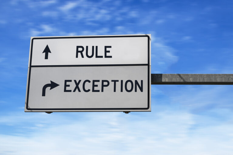 Rule and Exception