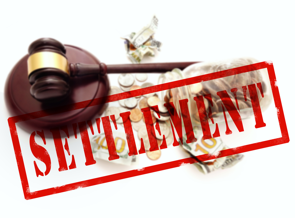 Settlement Check - Temple Injury Law