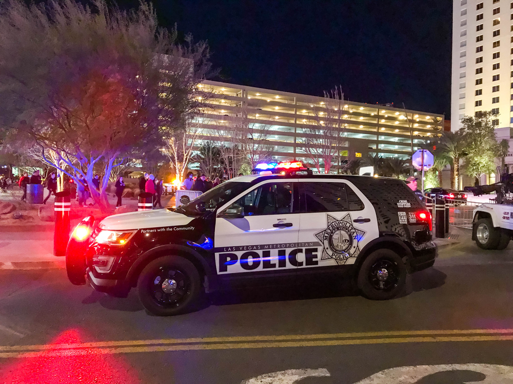 Police Car in Las Vegas