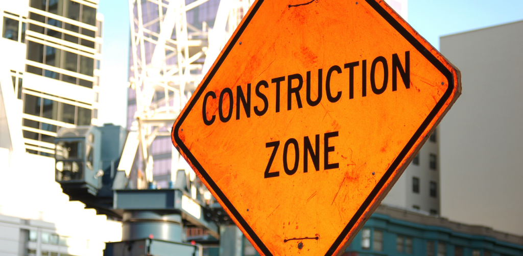 construction zones danger for motorcyclists