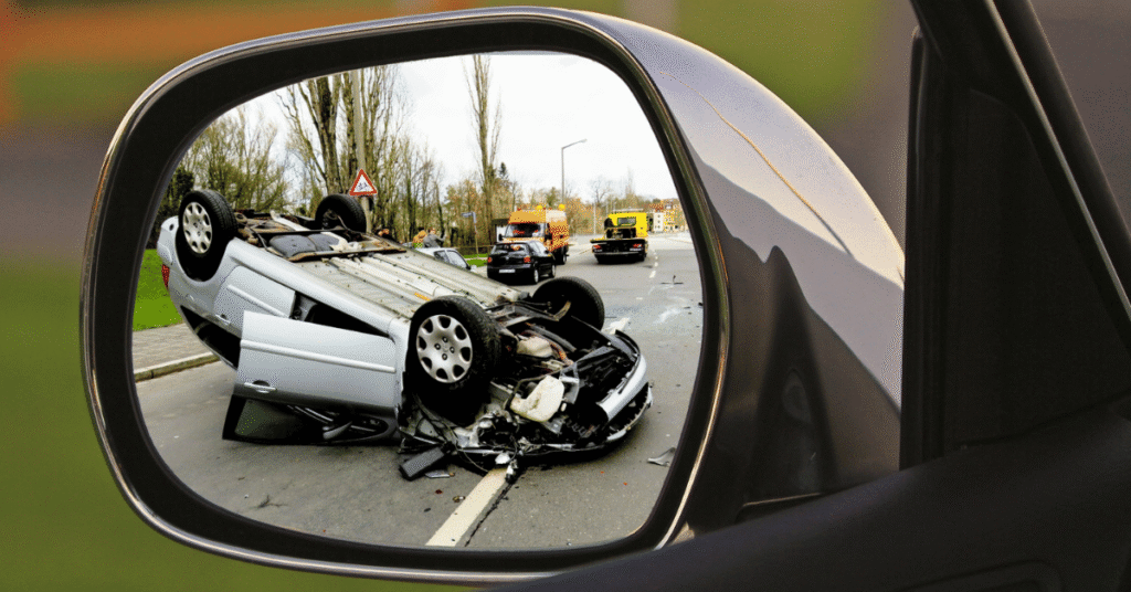 Tailgating accident